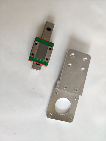 nema 23 motor bracket and short stainless slide
